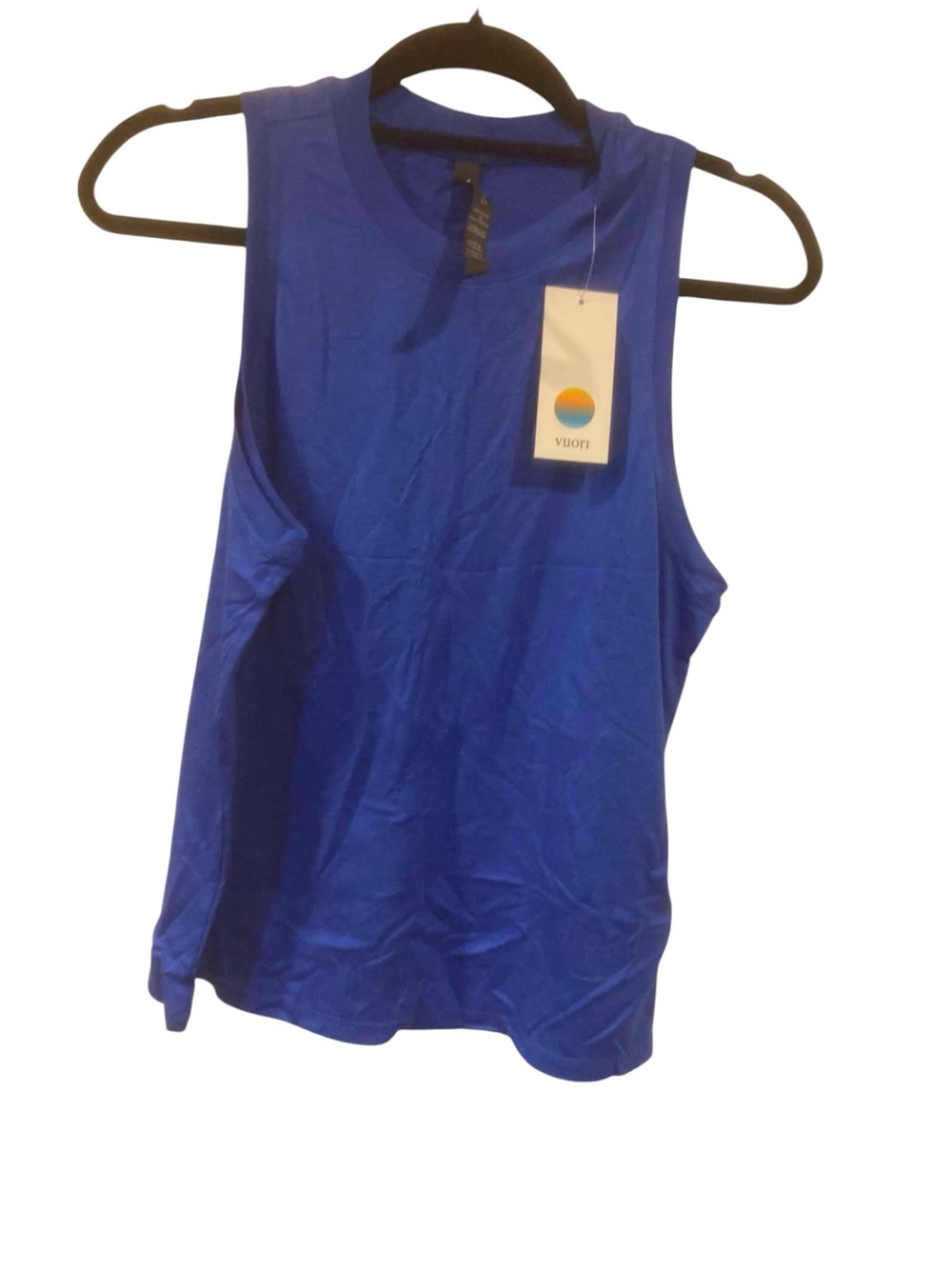 NWT Vuori Energy Top - Long ELECTRIC BLUE Size Small